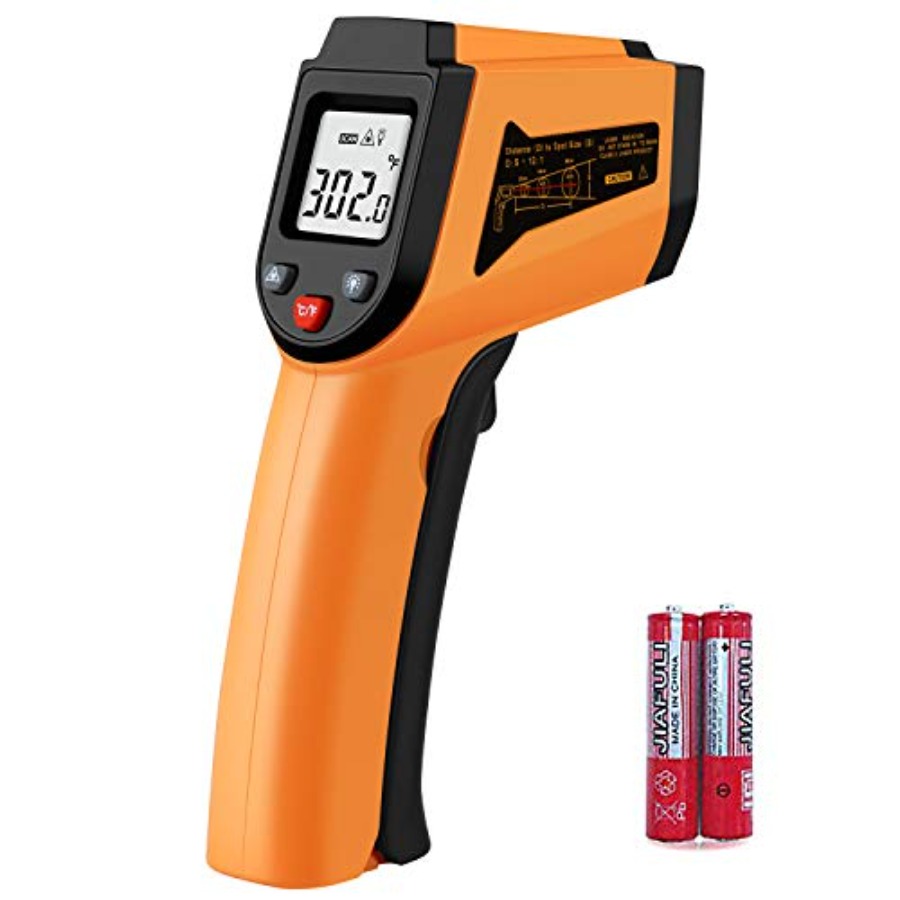 Industrial Laser Thermometer Gun - Laser Infrared Thermometer Non-Contact Digital Temperature