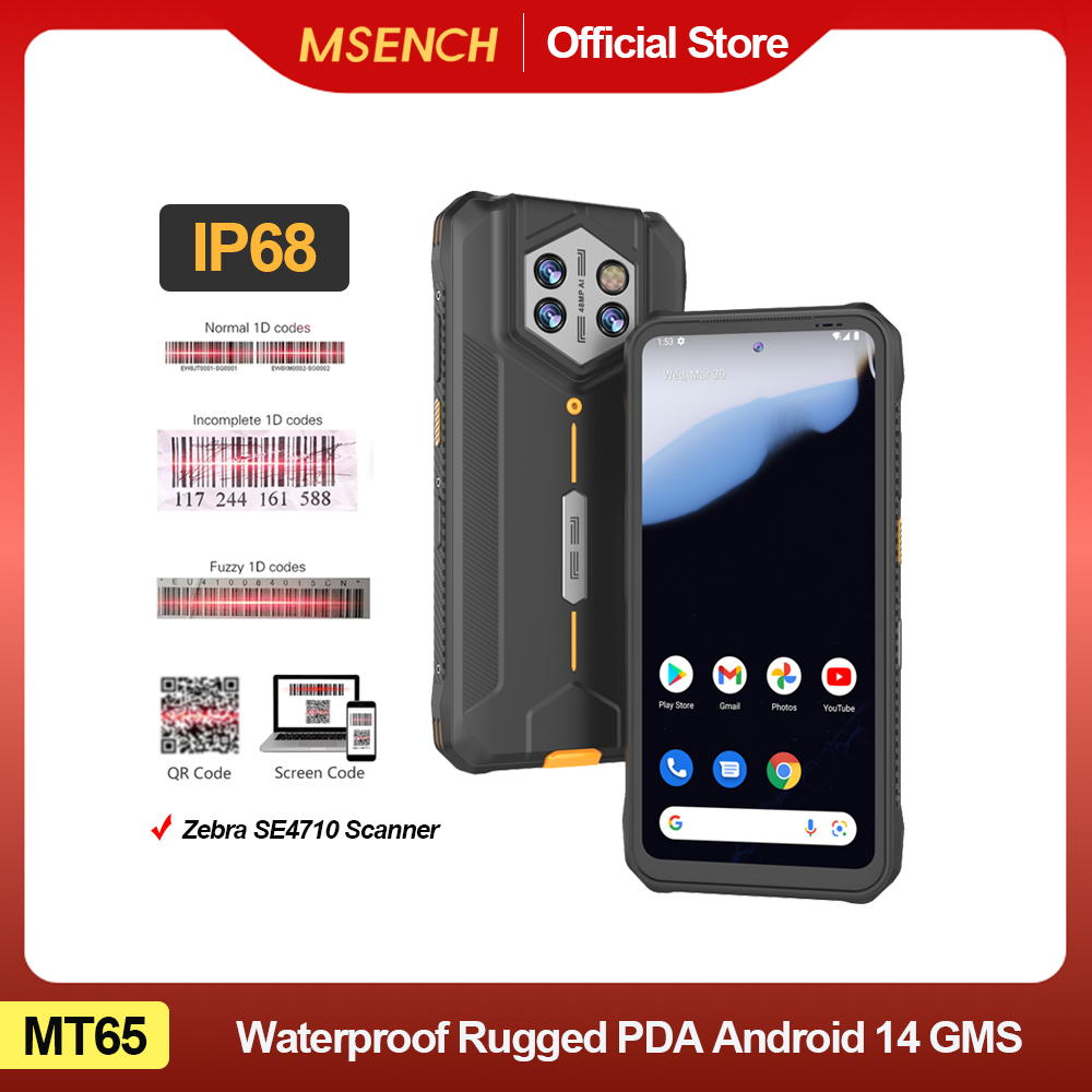 Waterproof Rugged PDA Android  - огляд і ціна Industrial Laser Light