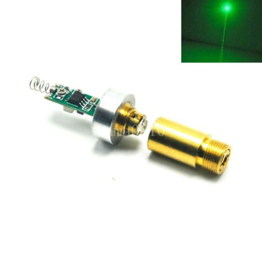 Industrial Brass 532nm 50mw/10 - огляд і ціна Industrial Laser Light