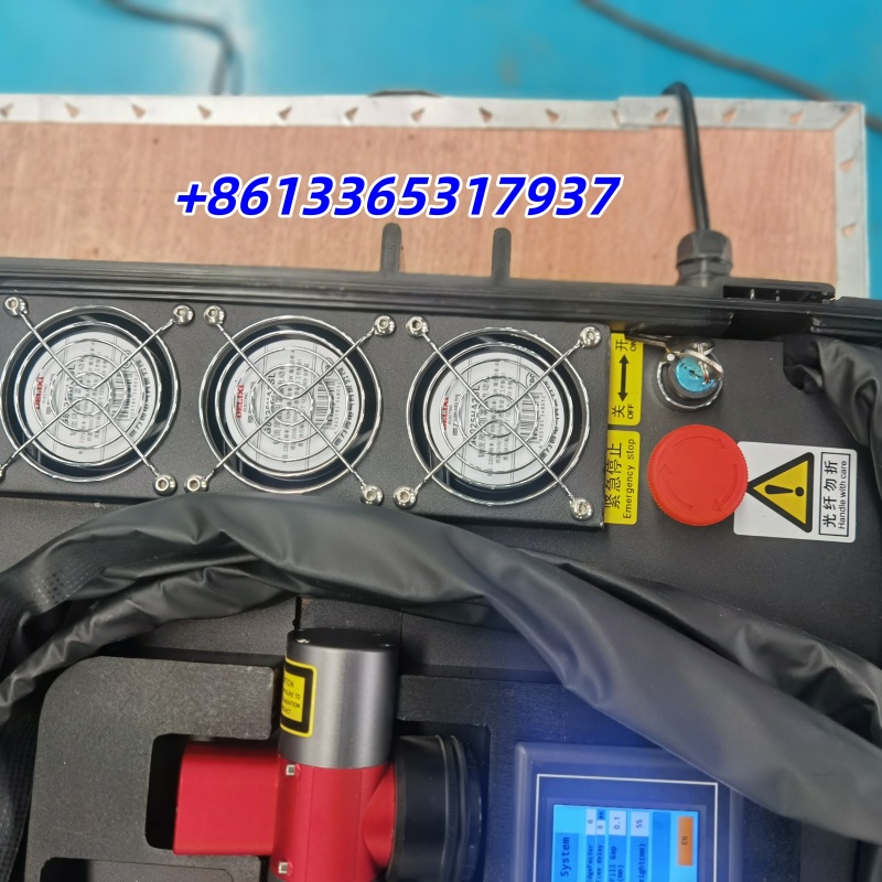 Portable 100w 200w 300w Laser  - огляд і ціна Industrial Laser Cleaning Machine