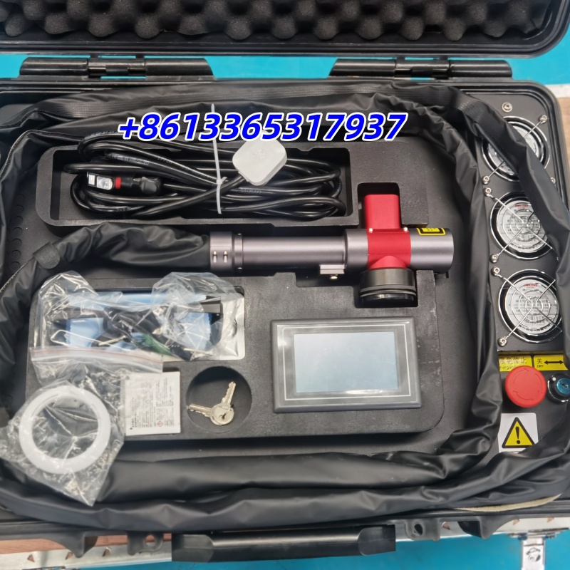 Portable 100w 200w 300w Laser  - огляд і ціна Industrial Laser Cleaning Machine