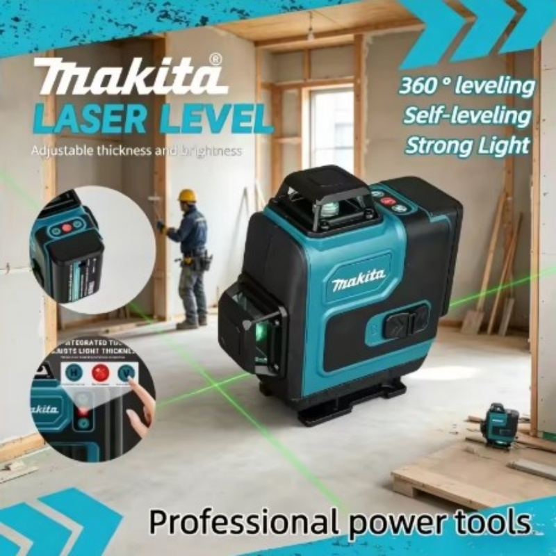 Makita Cordless Self-Leveling  - огляд і ціна Industrial Laser Alignment Tool