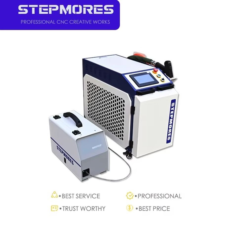 1500W 3000W Water-Cooled 4-in- - огляд і ціна Industrial Laser Welder