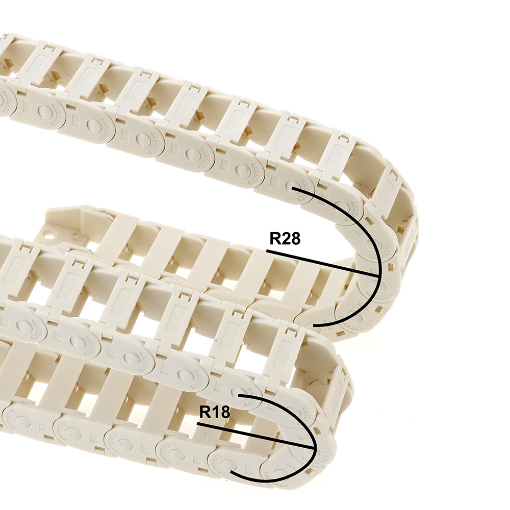 Kande PA66 White Open Type Dra - огляд і ціна Drag Chain Cnc