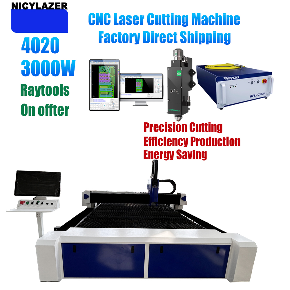 NICYLAZER CNC 3000W 4020 Fiber - огляд і ціна Industrial Laser For Sale