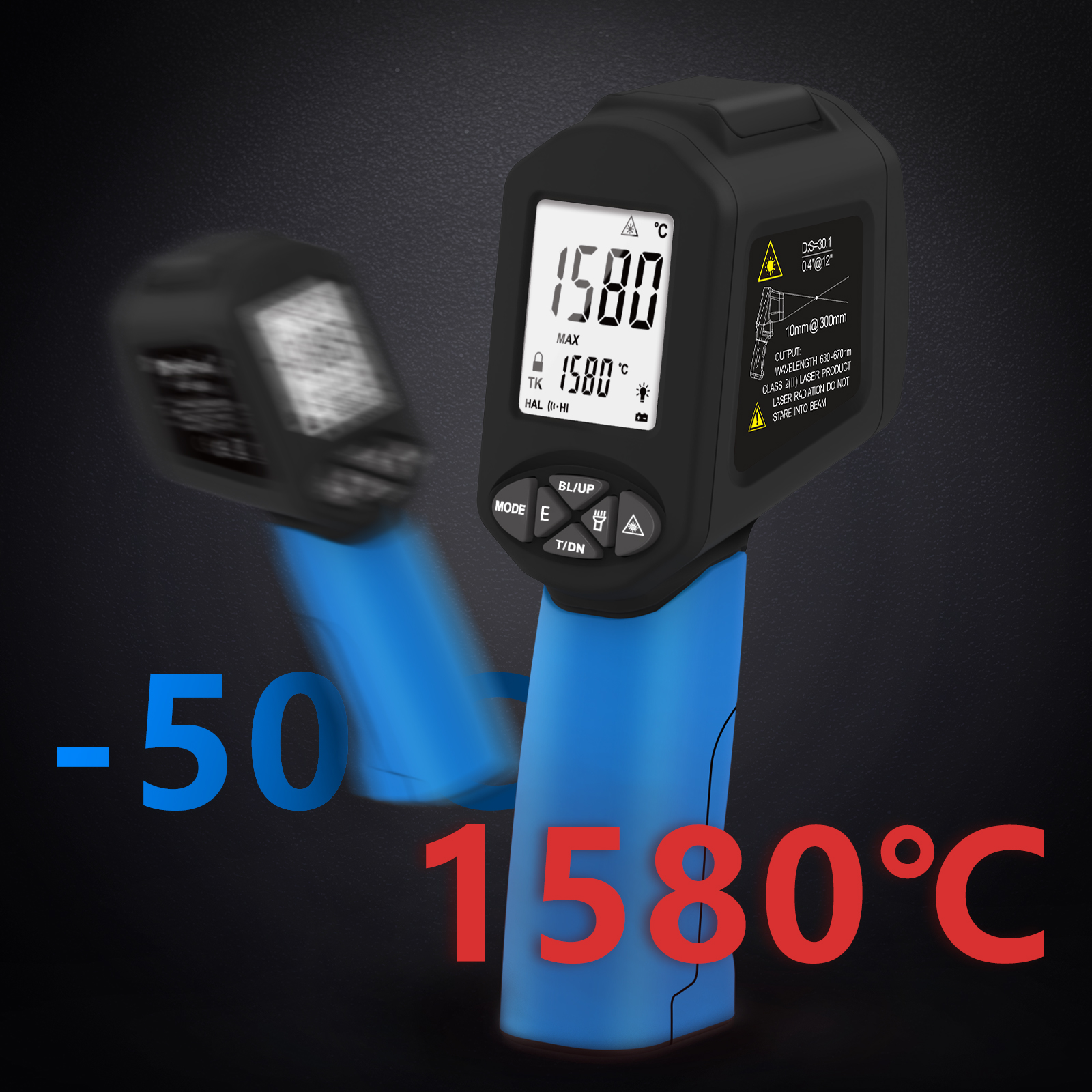 Industrial Infrared Thermomete - огляд і ціна Industrial Laser Thermometer Gun