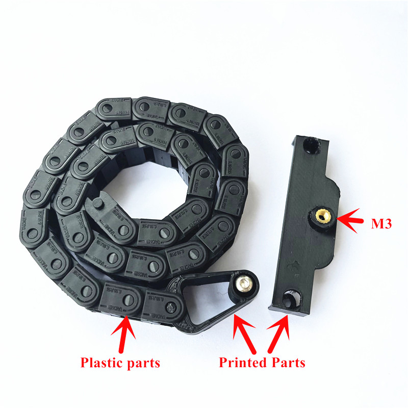 1pcs Flashforge Adventurer 5M  - огляд і ціна Drag Chain Cnc
