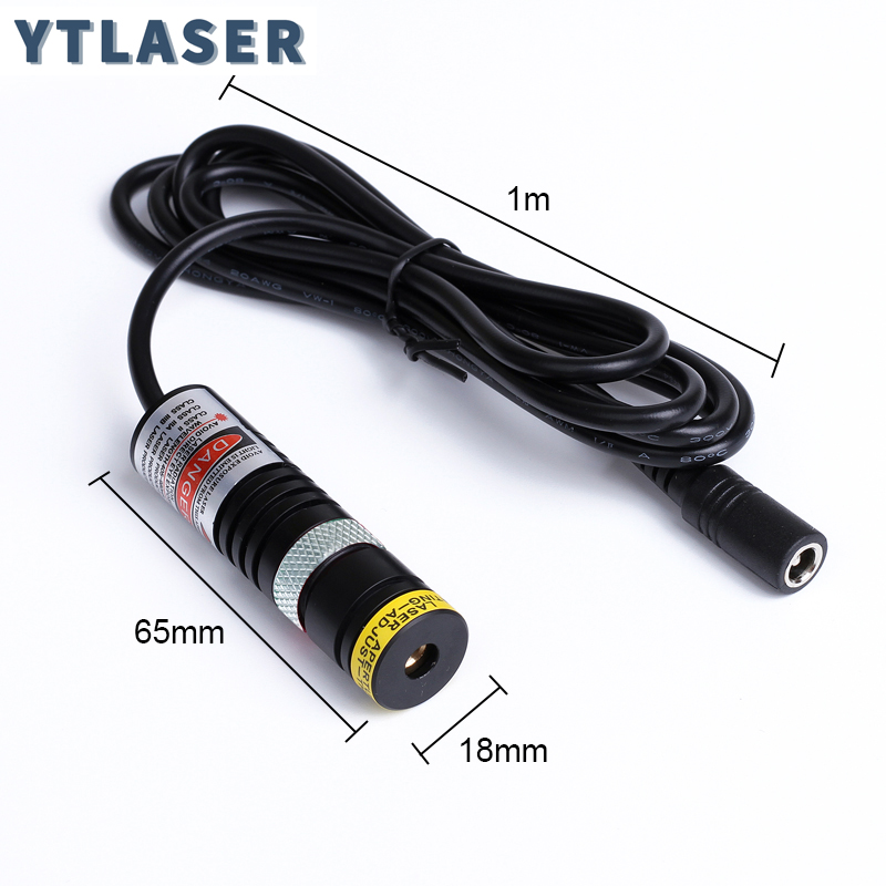 Focusable Glass lens 18x65mm 9 - огляд і ціна Industrial Laser Light