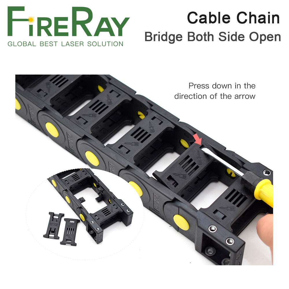 FireRay 1meter Cable Chain Bri - огляд і ціна Drag Chain Cnc