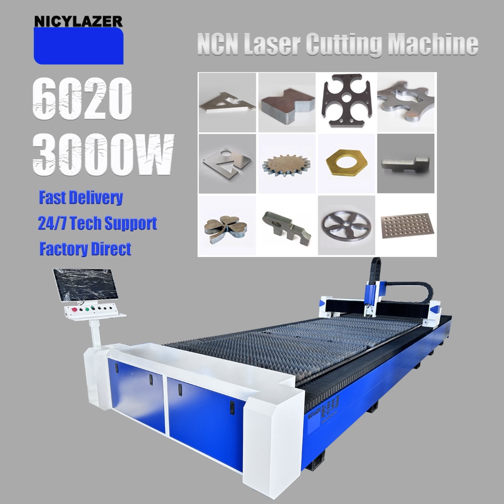 CNC 3000W 6020 Fiber Laser Cut - огляд і ціна Industrial Laser For Sale