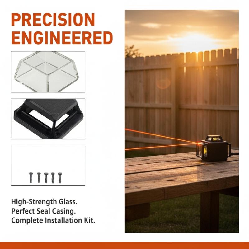 Laser Level Protective Glass F - огляд і ціна Industrial Laser Alignment Tool
