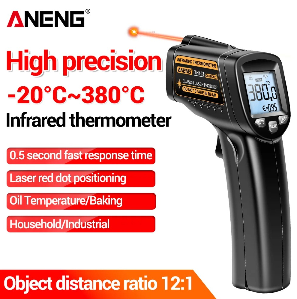 ANENG TH103 Infrared Laser The - огляд і ціна Industrial Laser Thermometer Gun