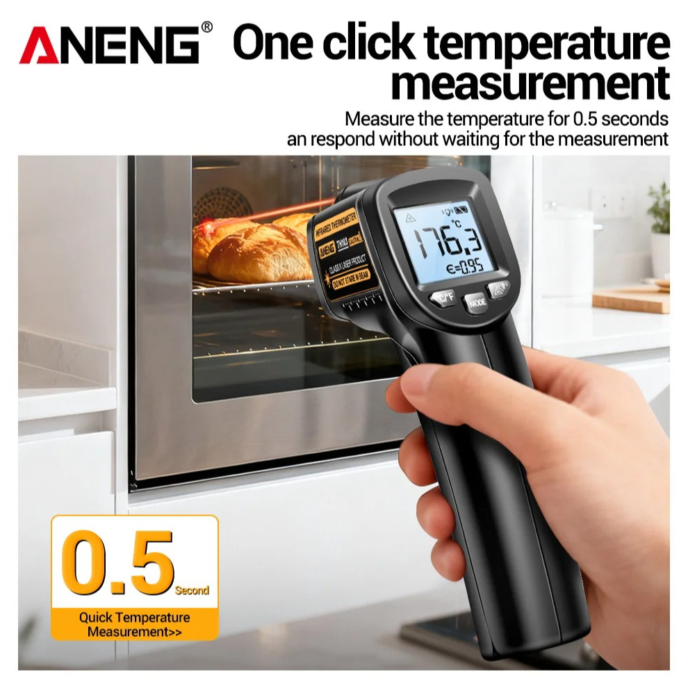 ANENG TH103 Infrared Laser The - огляд і ціна Industrial Laser Thermometer Gun