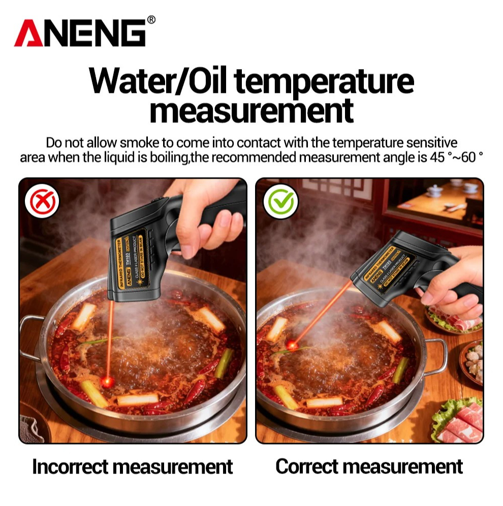 ANENG TH103 Infrared Laser The - огляд і ціна Industrial Laser Thermometer Gun