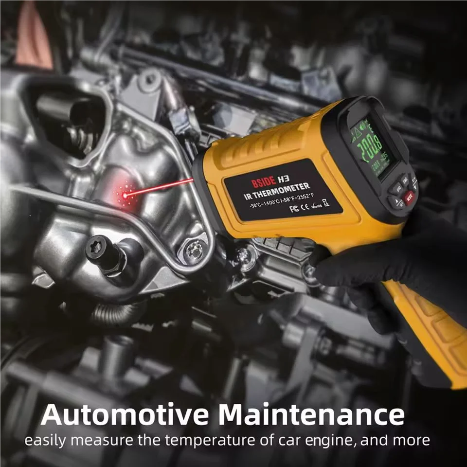 BSIDE H3 Infrared Thermometer  - огляд і ціна Industrial Laser Thermometer Gun