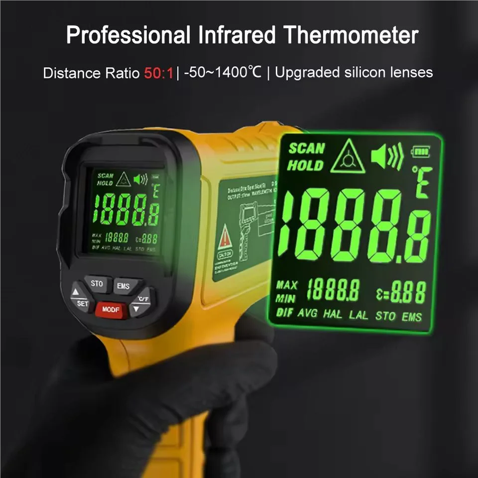 BSIDE H3 Infrared Thermometer  - огляд і ціна Industrial Laser Thermometer Gun