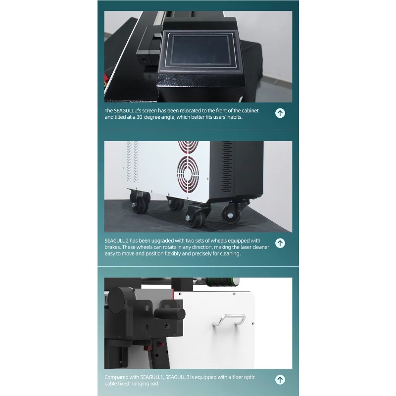 Portable Pulse Fiber 300W Lase - огляд і ціна Industrial Laser For Cleaning