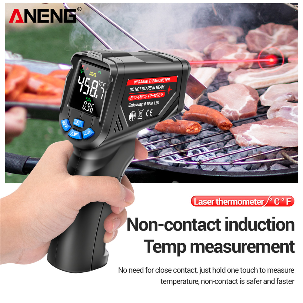ANENG TH05 Infrared Thermomete - огляд і ціна Industrial Laser Thermometer Gun