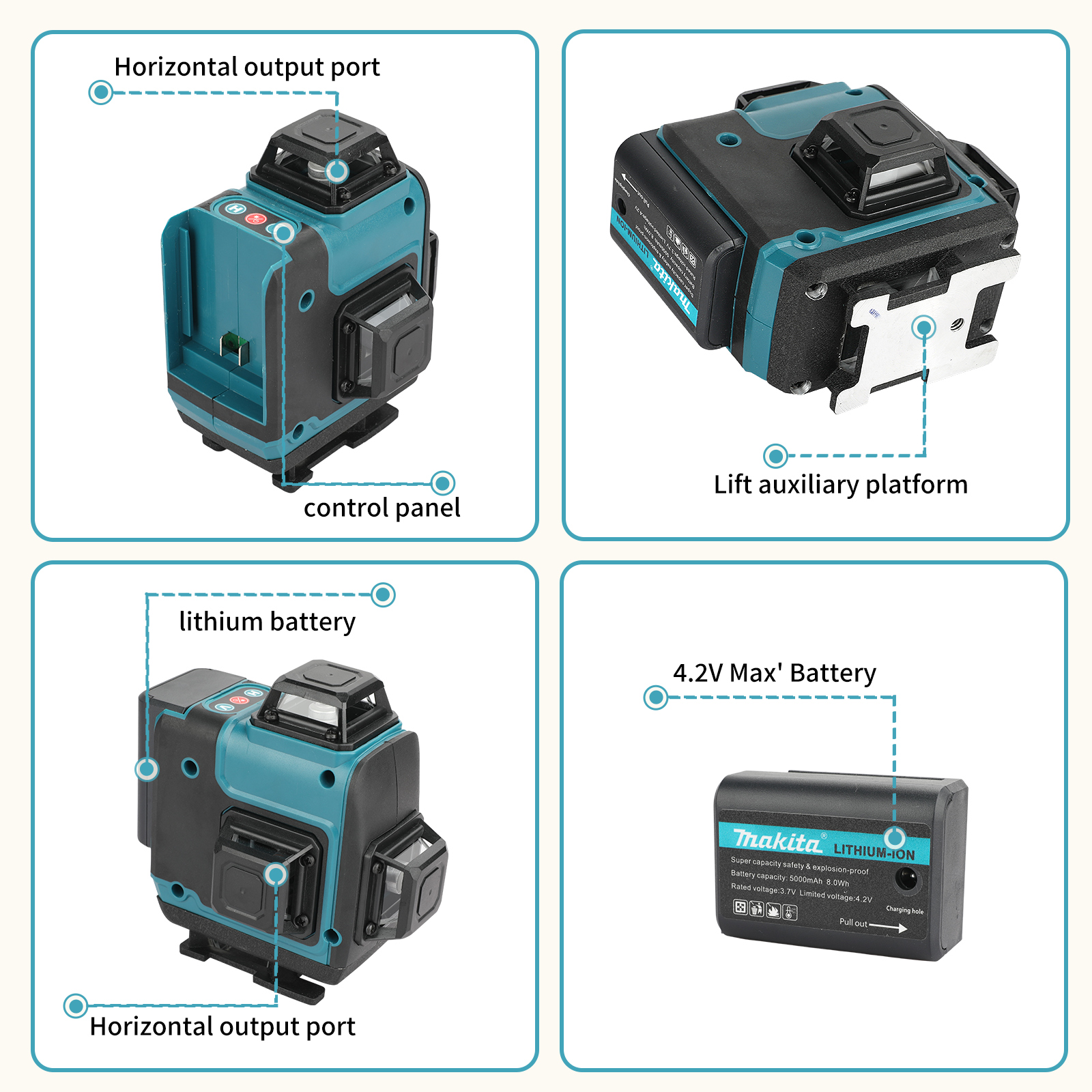 Makita Self-Leveling Laser Lev - огляд і ціна Industrial Laser Alignment Tool