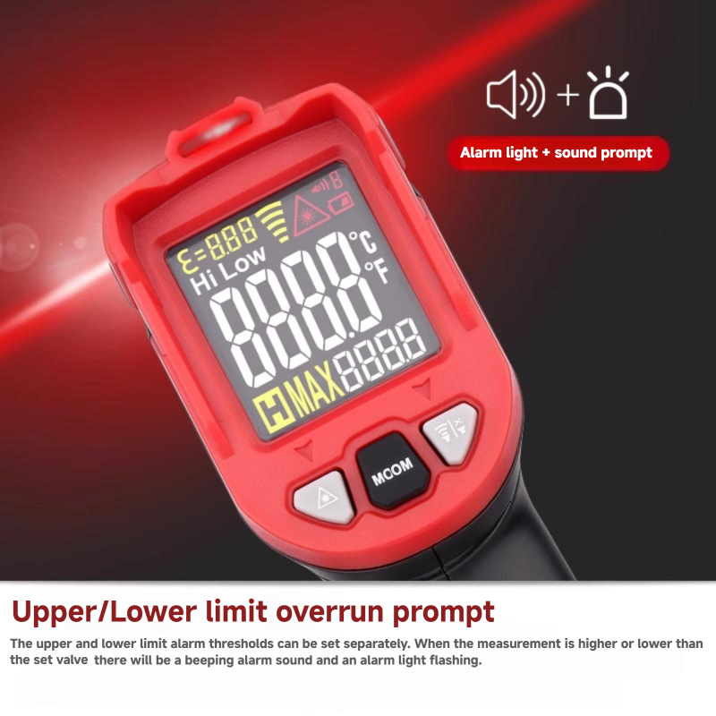 Portable Digital Laser IR LCD  - огляд і ціна Industrial Laser Thermometer Gun